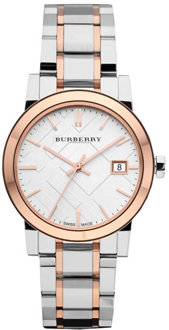 Burberry Check Dial 34mm Ladies Watch Model: BU9105